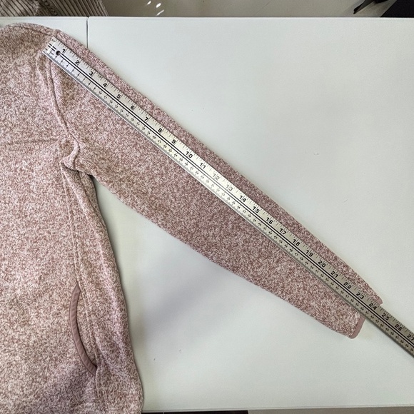 Thread + Supply 1/4 zip fleece with lined front pocket and neck size XS - Picture 15 of 16